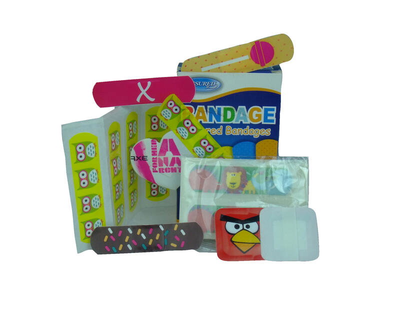 Printed plasters