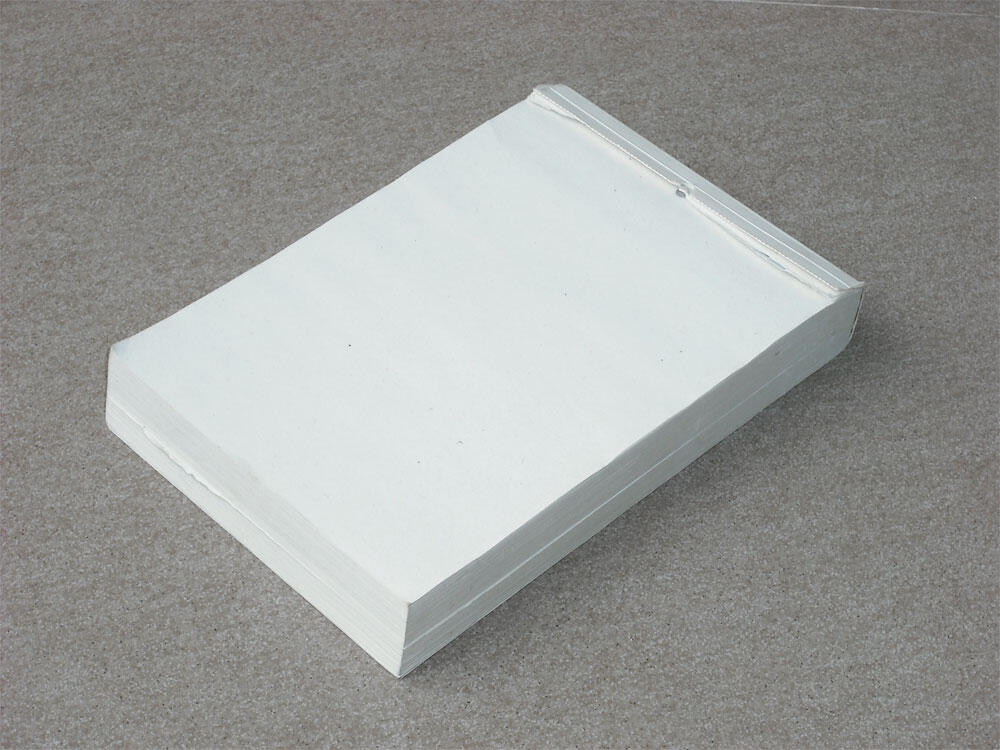 Tear-off calendar, 6 pages per week with custom-print, 130x185mm image