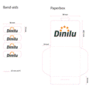 PE Band-aid 56x19mm with your custom printing image
