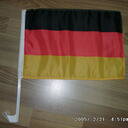 Custom printed car flag 30x45cm  image