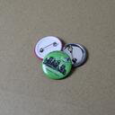 Metal button badge 30mm with custom print image