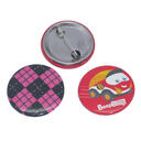 Metal button badge 30mm with custom print image