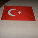 Custom printed car flag 30x45cm  image