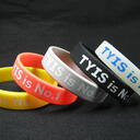Silicone wristbands 12mm image