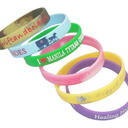 Silicone wristbands 12mm image