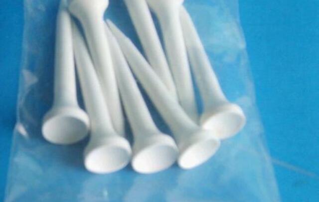 Biodegradable golf tee, 11x98mm, with custom print image