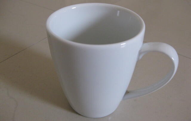 Custom logo ceramic mug 8x5.5x9.5cm image