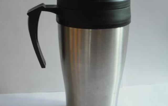 Custom logo stainless steel thermo mug 420ml image