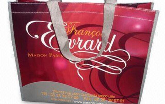 Custom printed PP non-woven bag 50x62x12cm image