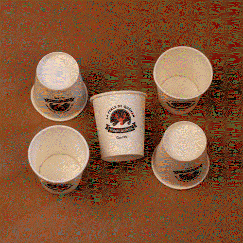 Paper cup 2.5 oz with custom printed and single wall Paper cup 2.5 oz with custom printed and single wall image