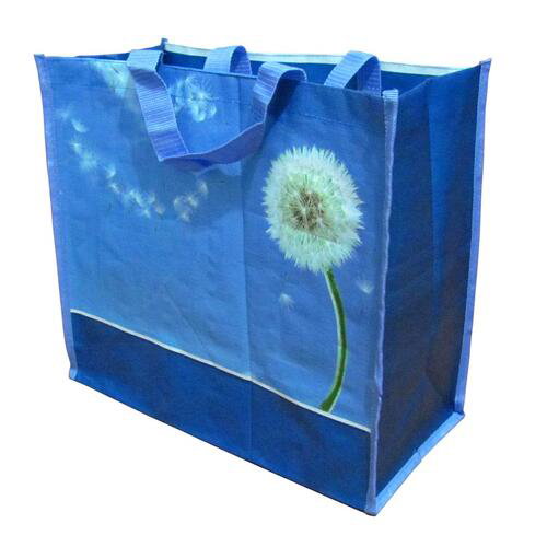 Laminated PP woven bag 40x40x15cm printed with your artwork image